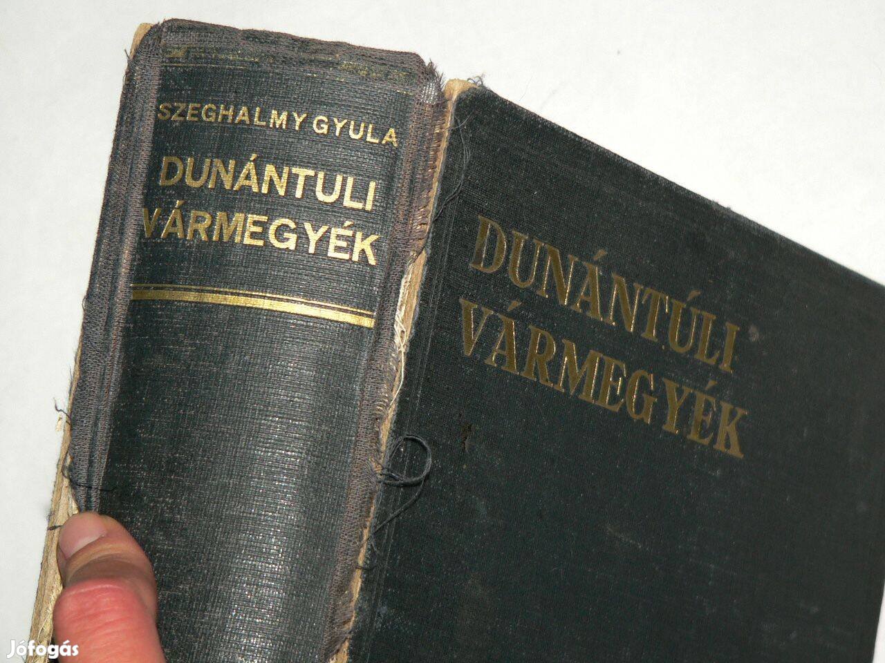 Szeghalmy Gyula Dunántúli vármegyék / könyv 1937 Magyar Városok Monogr