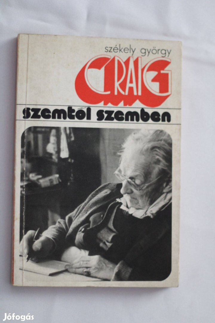 Székely György Edward Gordon Craig Szemtől szemben / könyv / Gondolat