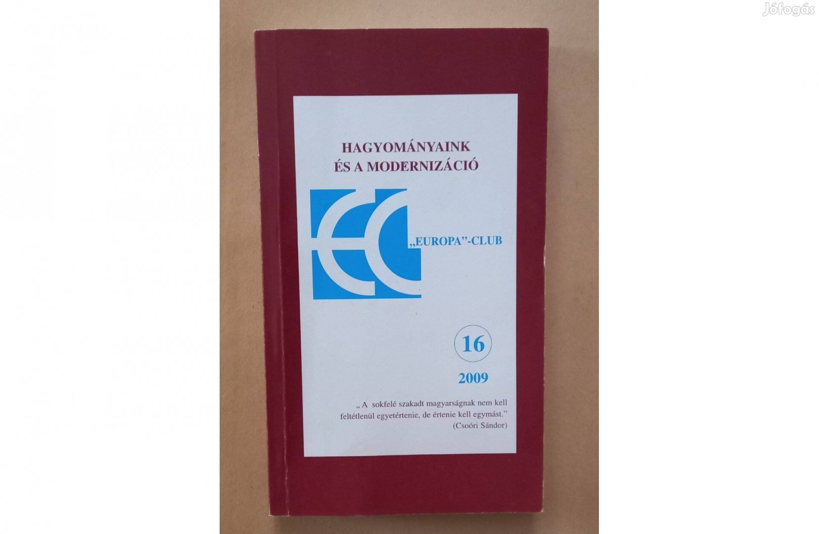 Székely Szabó Zoltán Hagyományaink és a modernizáció