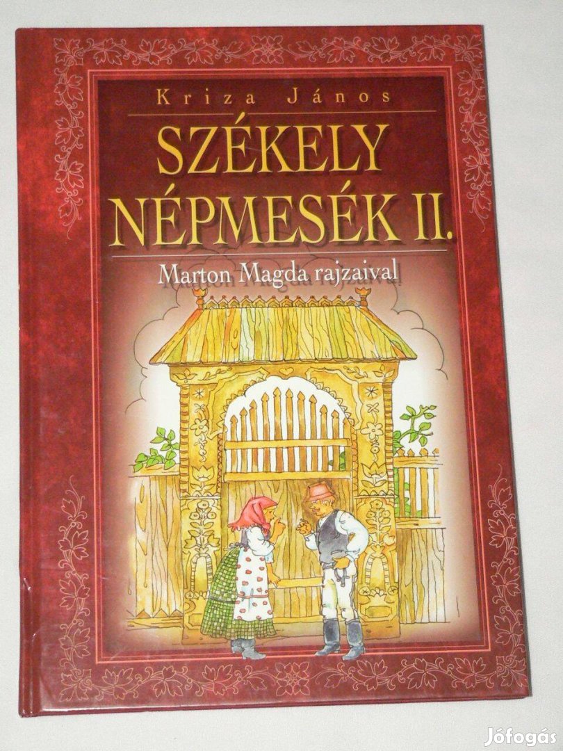 Székely népmesék II Kriza János / könyv Marton Magda színes rajzaival