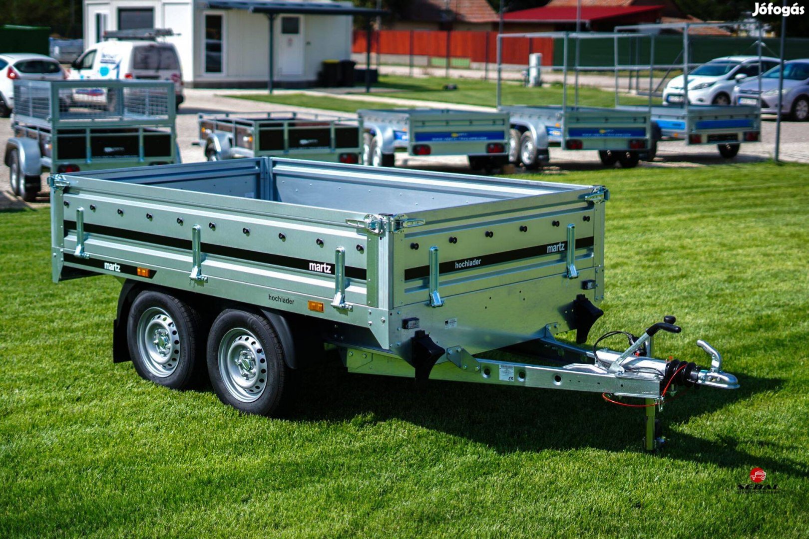 Székesfehérváron új 1500kg-os alsókerekes utánfutó csak 1.190.000 Ft