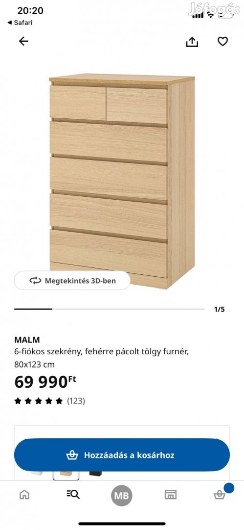 Szekreny IKEA Malm