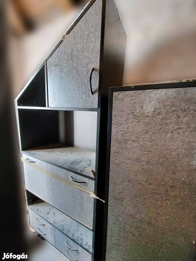 Szekrény - polcos, fiókos, ruhásszekrény