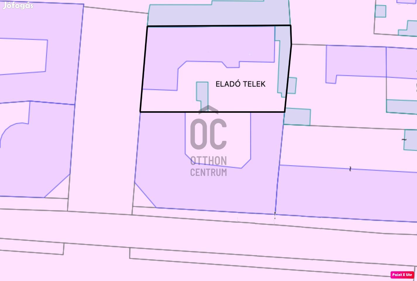 Szekszárd központi részén eladó telek - ideális társasház