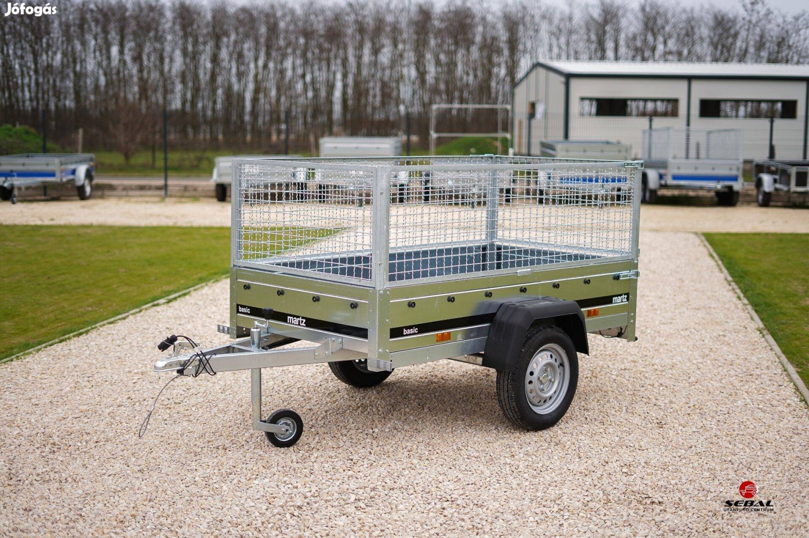Szekszárdon új Martz rácsos utánfutó rendszámmal akciósan 508.000 Ft
