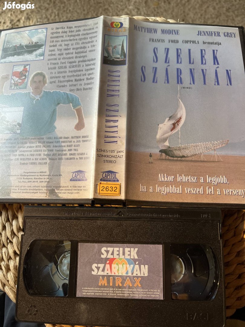 Szelek szárnyán vhs