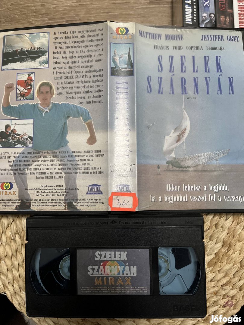 Szelek szárnyán vhs