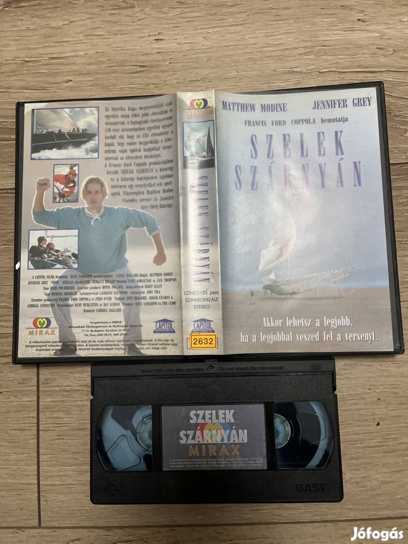 Szelek szárnyán vhs 