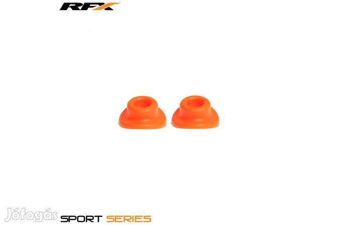 Szelep szár szimeringek RFX Sport narancssárga x2