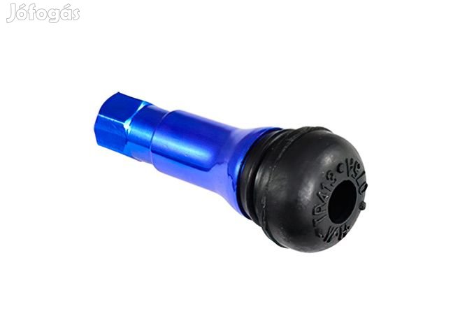 Szelep tömlő nélküli egyenes alumínium kék