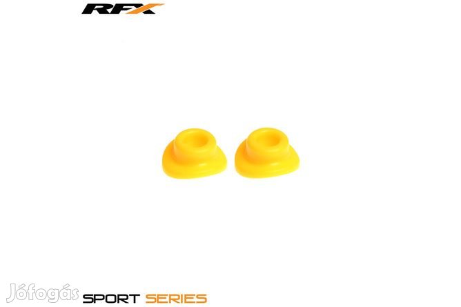 Szelepszár tömítések RFX Sport sárga x2