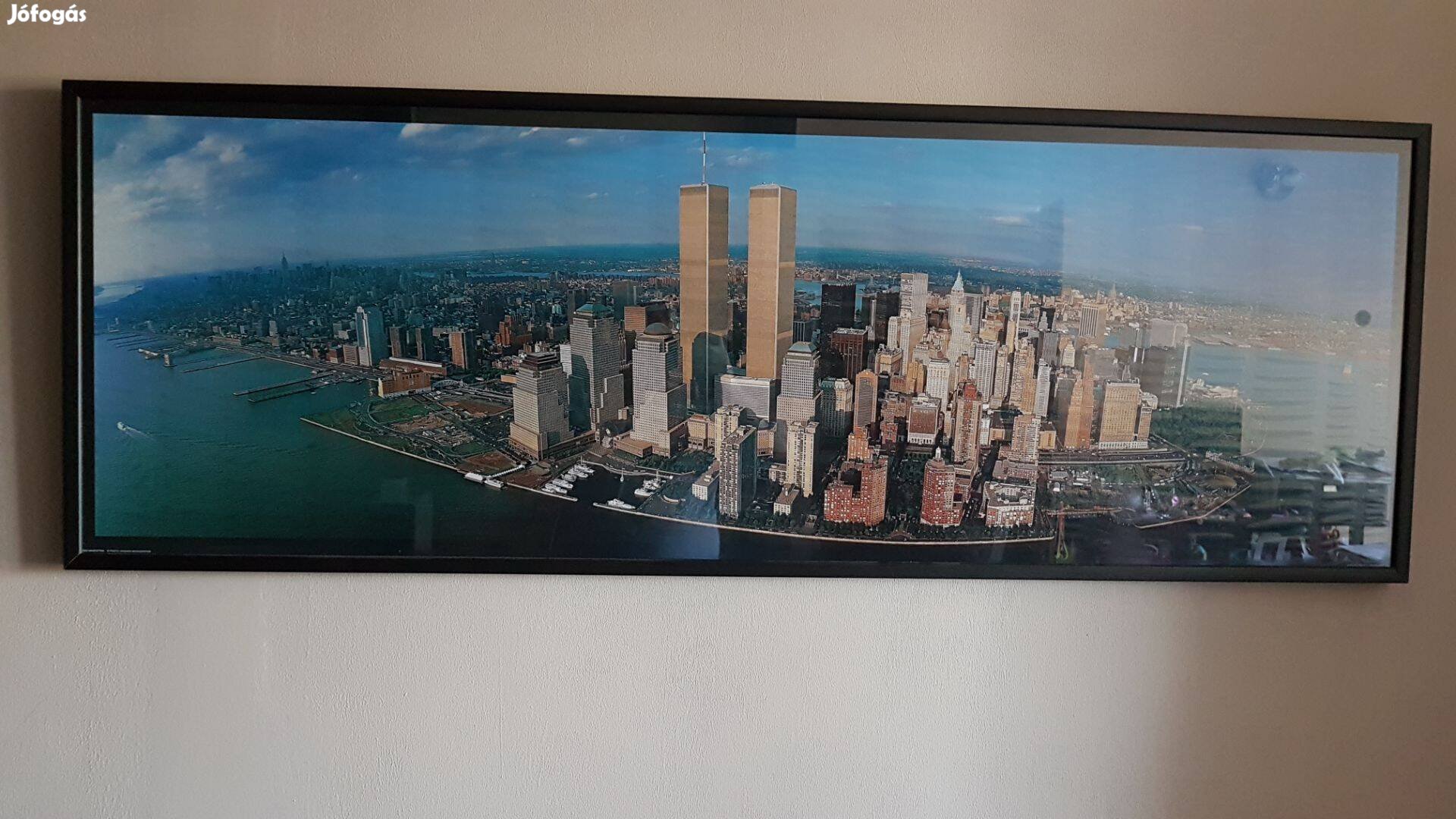 Széles falikép New York Ikertornyok