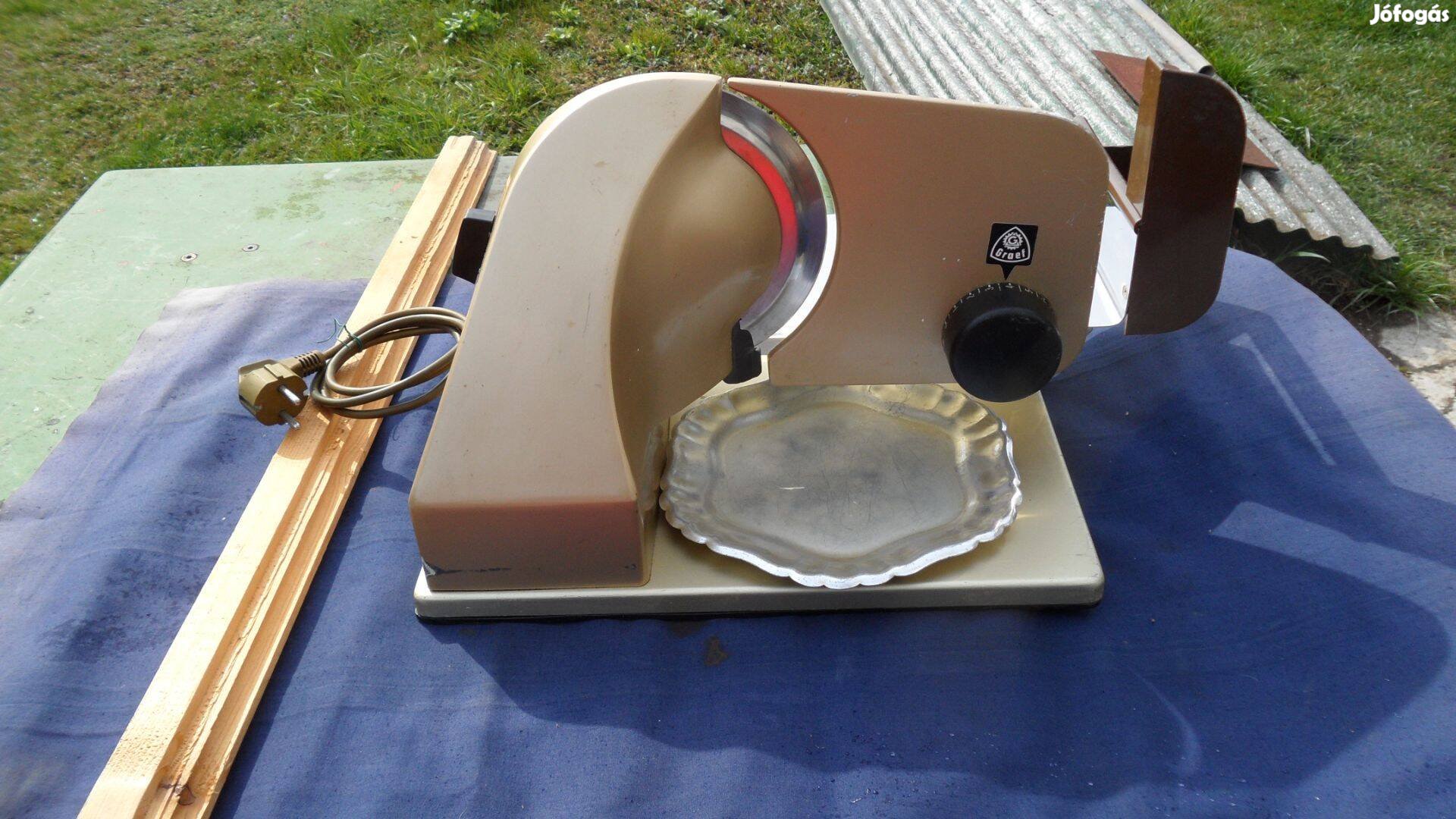 Szeletelőgép szeletelő "érintő" kapcsolós automata német, rozsdamentes