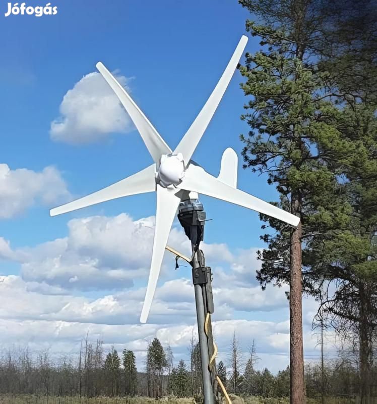 Szélgenerátor szélturbina 500W, DC 12V