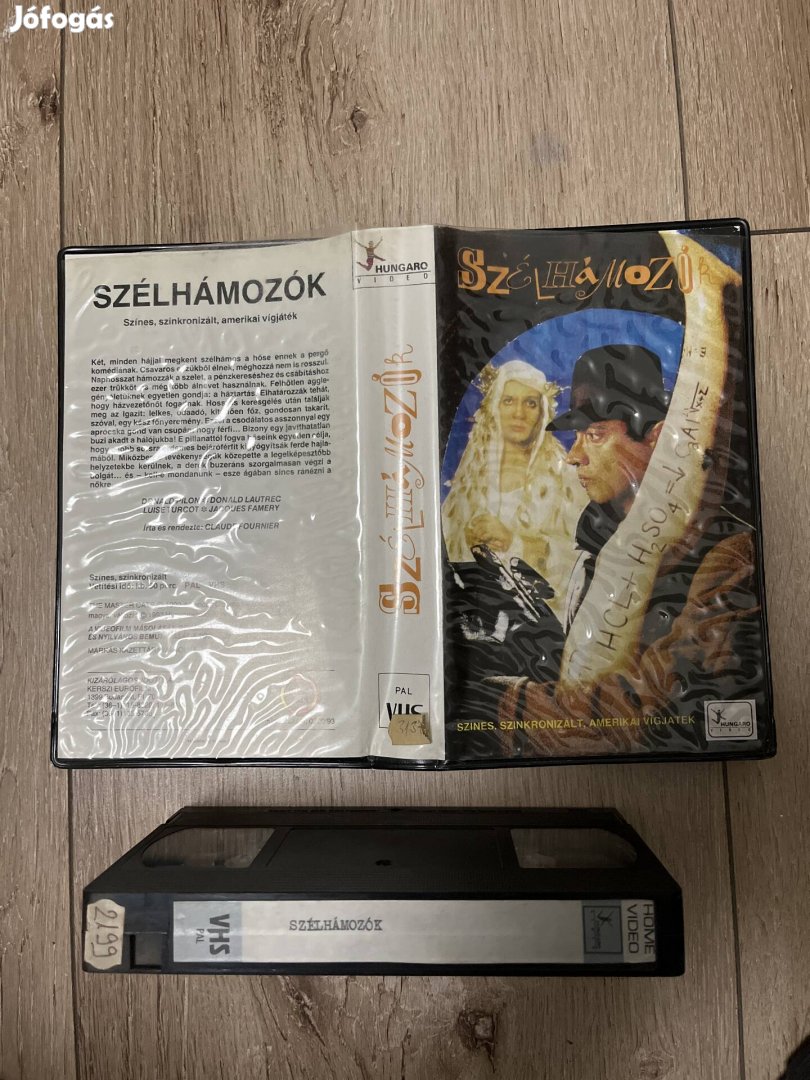 Szélhámozók vhs 