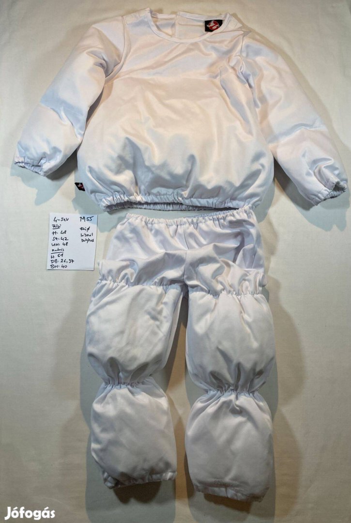 Szellem jelmez, Szellemírtók jelmez, Ghostbusters jelmez