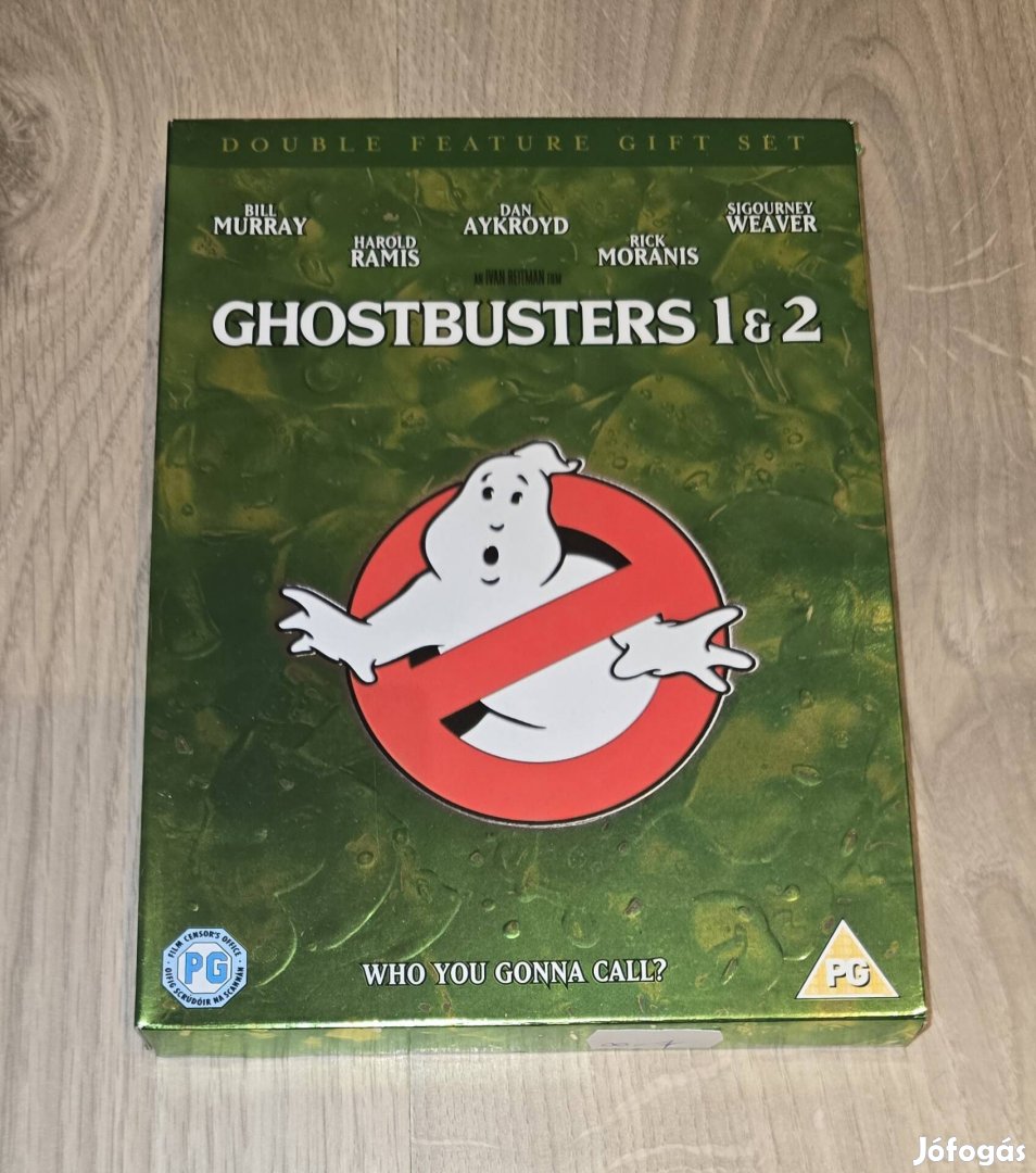 Szellemirtók 1.-2.-Ghostbusters-2 DVD díszdoboz(1984,1989) 