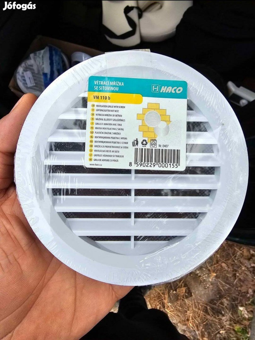 Szellőző rács 11 cm