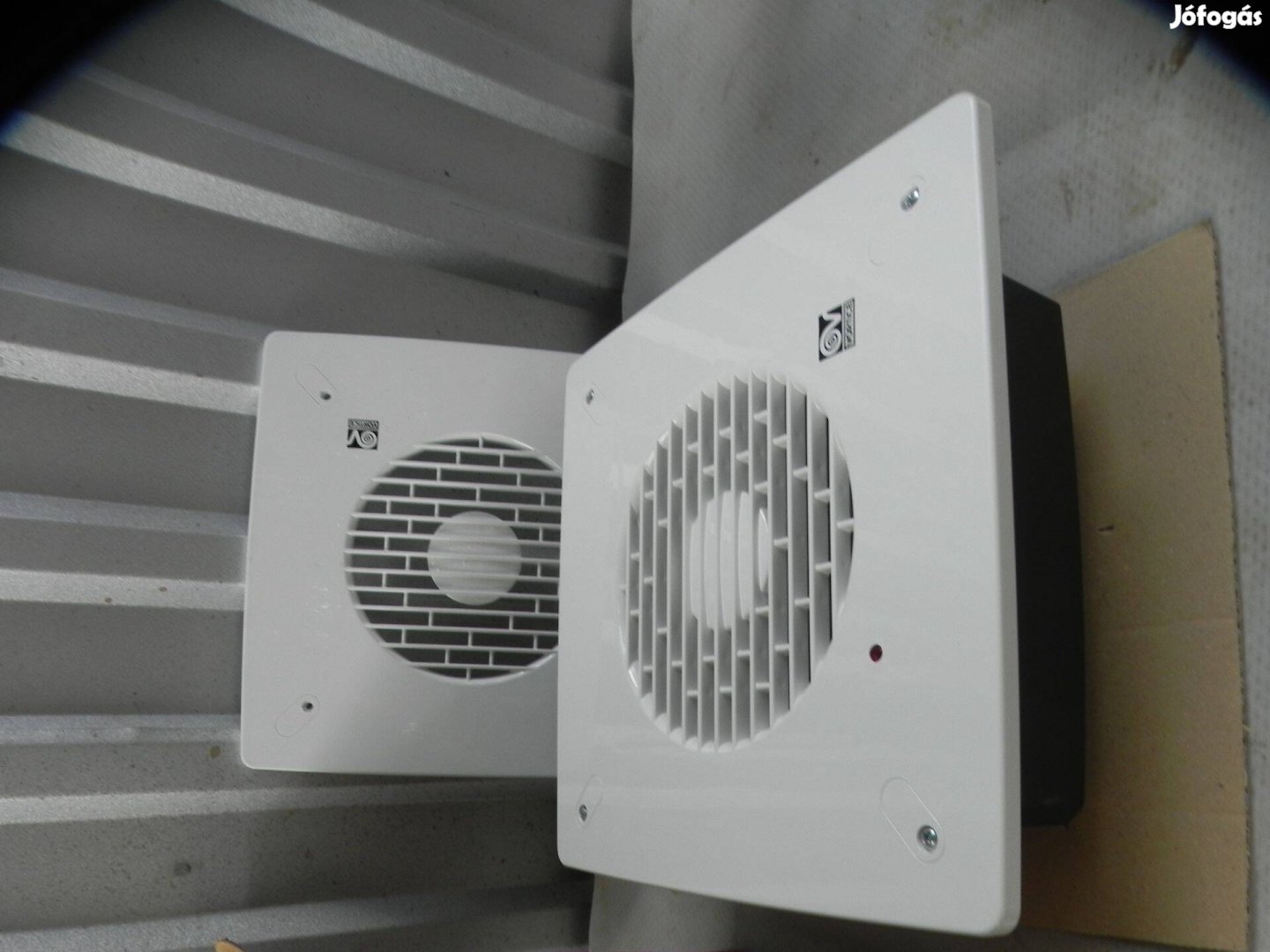 Szellőzőventilátor vortice 150/6 zsalus Fali ventilátor falba