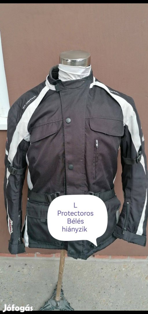 Szellőztethetős protectoros kabát L