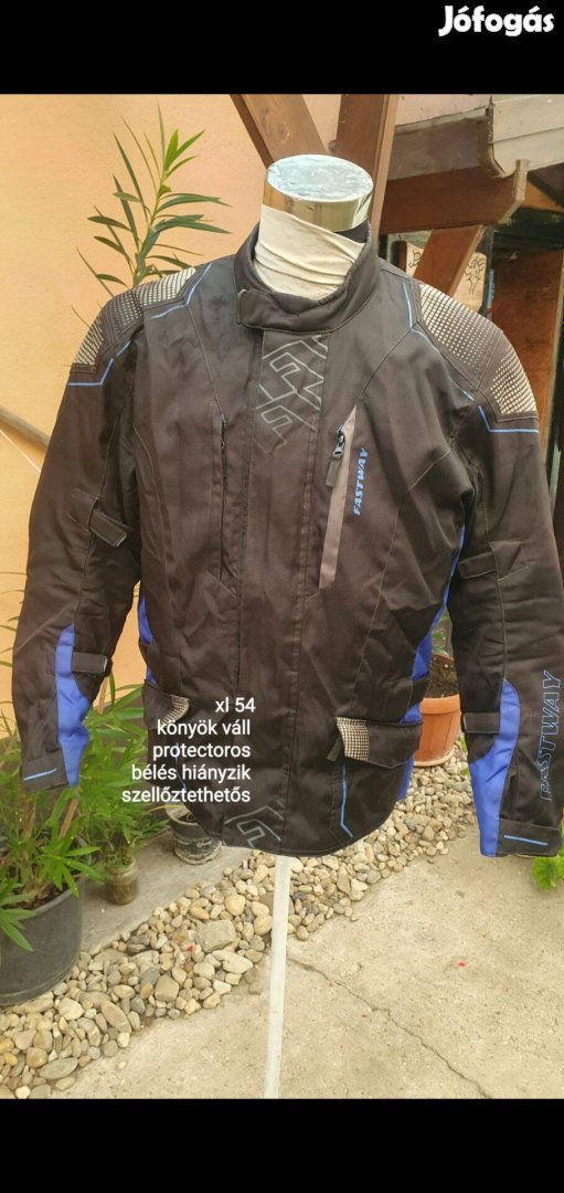 Szellőztethetős protectoros kabát xl