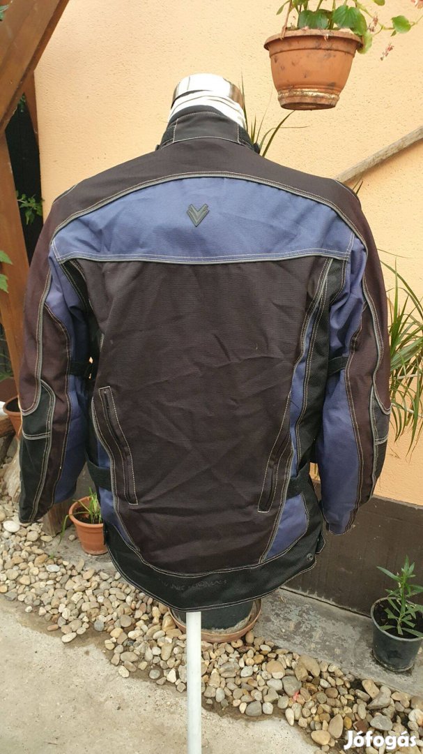 Szellőztethetős protectoros motoros kabát xl méret