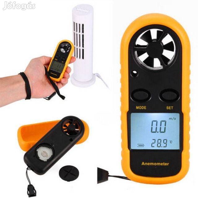 Szélsebesség és Hőmérséklet Mérő - H4326
