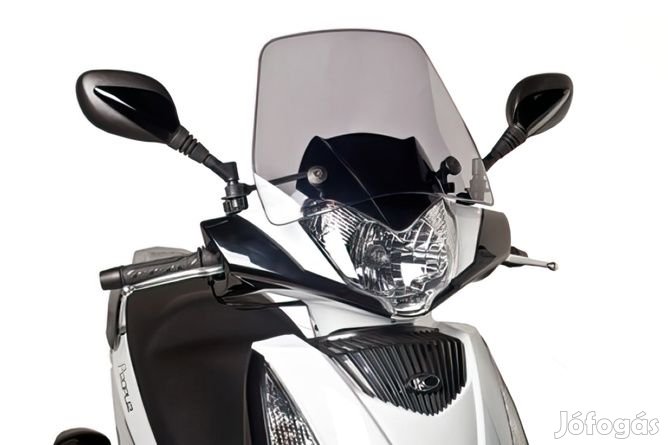 Szélvédő Puig Traffic Honda SH I Scoopy 125-150cc 2012-13 füstszínű