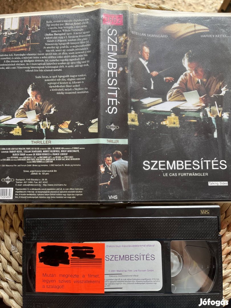 Szembesítés vhs kazetta