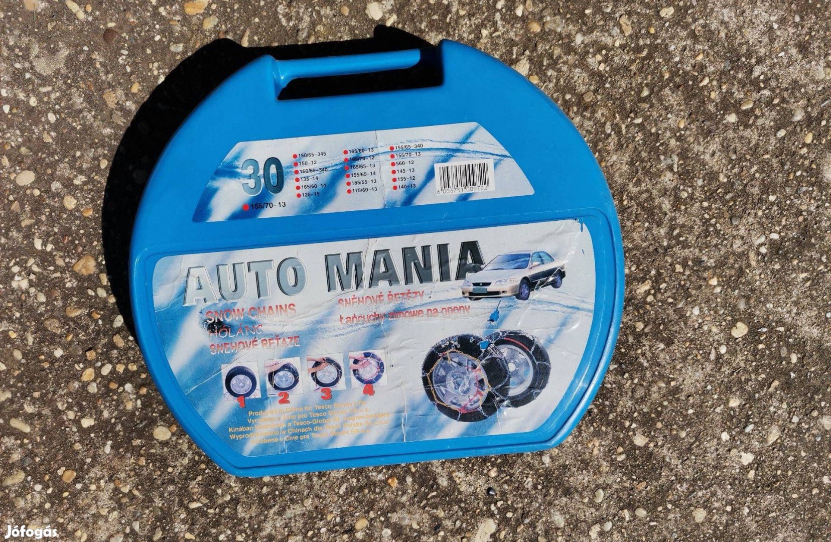 Személyautó :Hólánc 155/70 -13 .Új