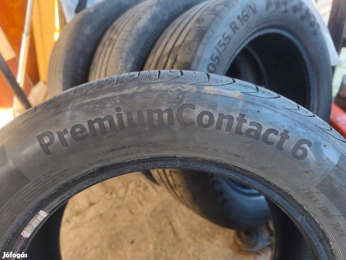 Személyautó használt gumi