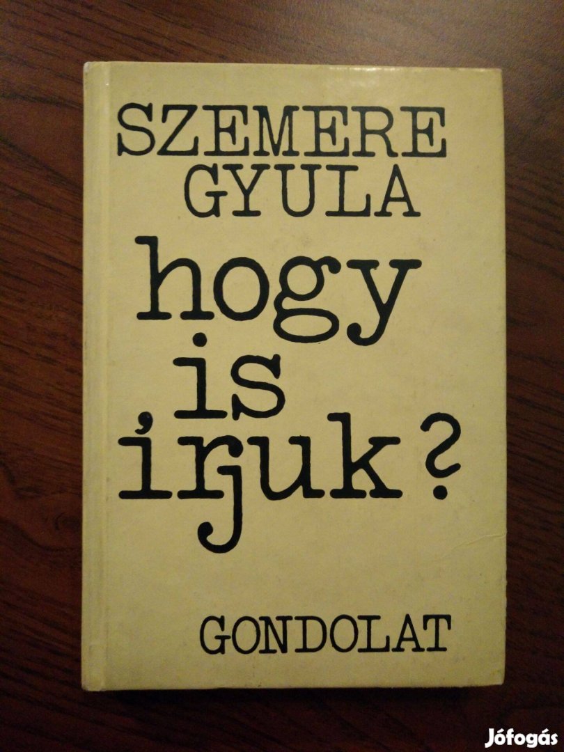 Szemere Gyula - Hogy is írjuk?