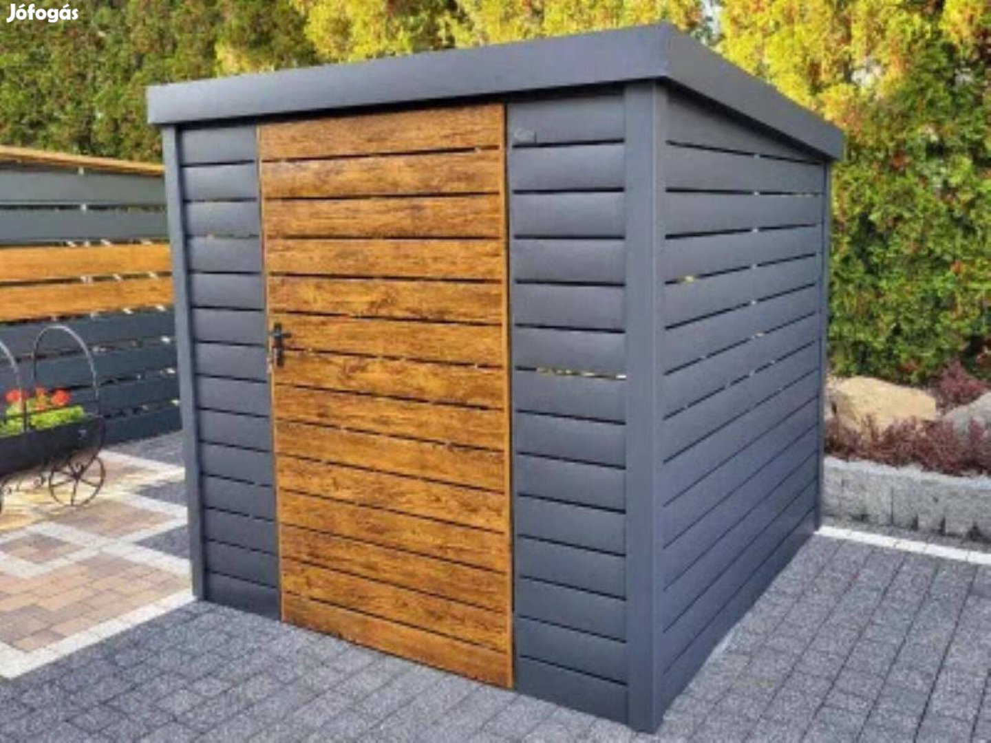 Szemeteskuka tároló KL3, 2 x 2 m országos ingyenes