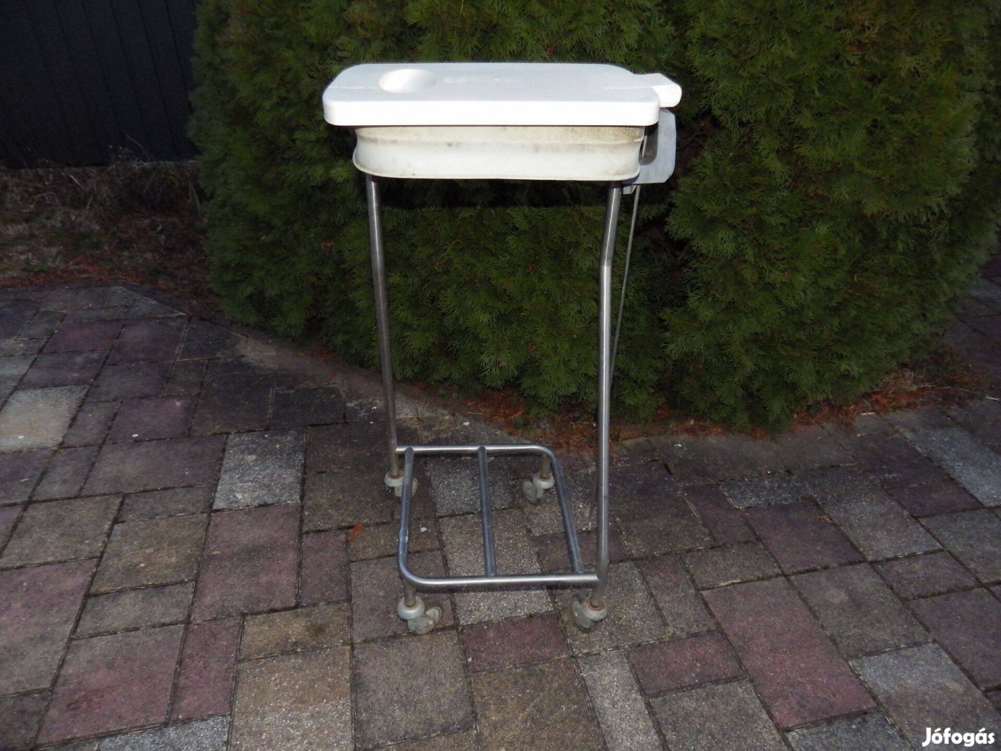 Szemeteszsák tartó Inox Siófok