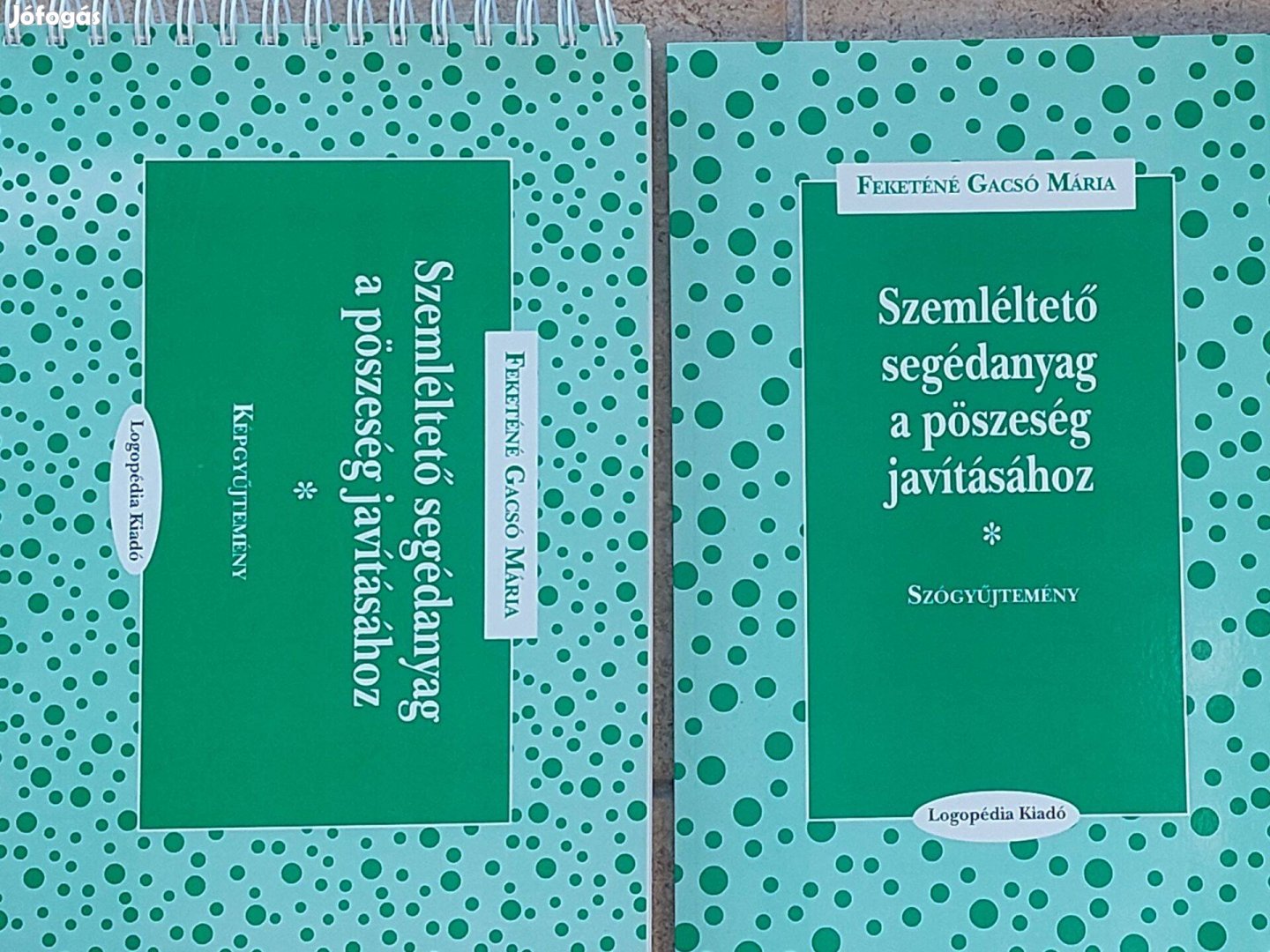 Szemléltető segédanyag a pöszeség javításához (2 kötet együtt)