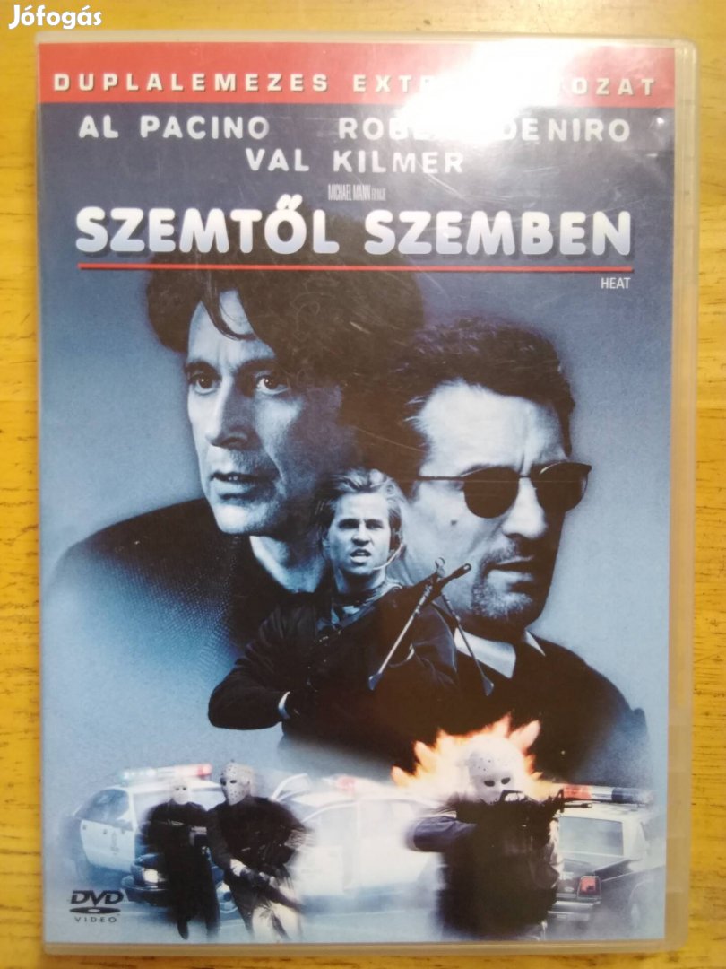 Szemtől szemben duplalemezes dvd Al Pacino - Robert De Niro 