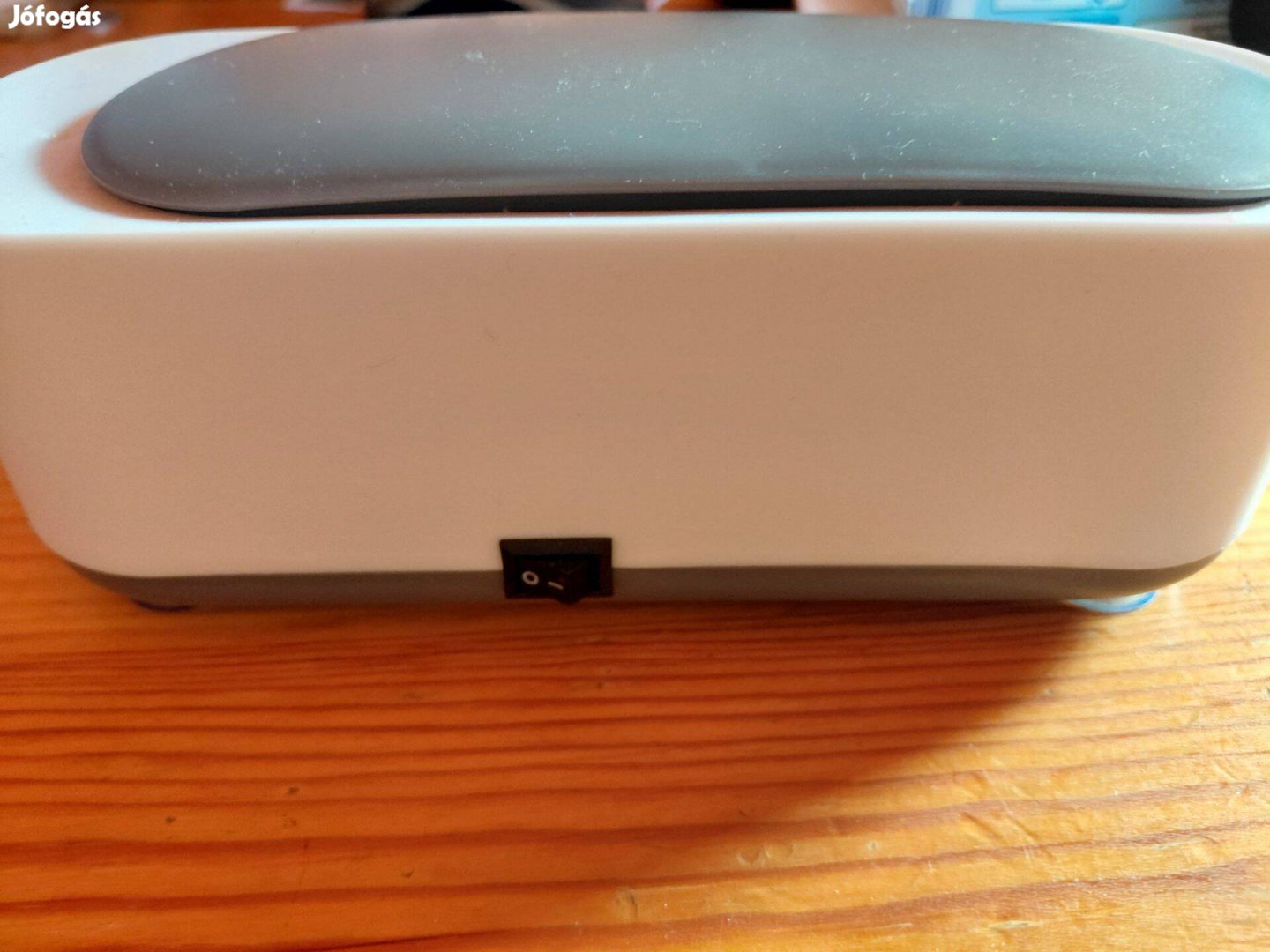 Szemüveg tisztító készülék elemes és manuális kapcsolós