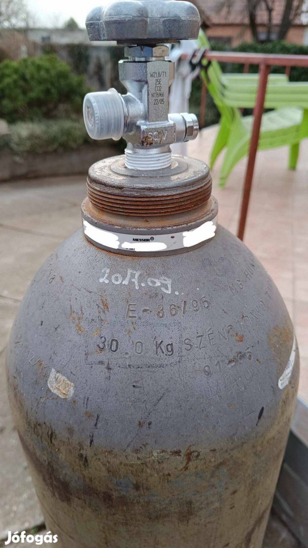 Szén-dioxid palack eladó. (30 kg-os)
