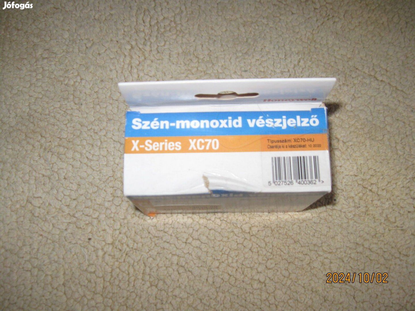 Szén-monoxid vészjelző
