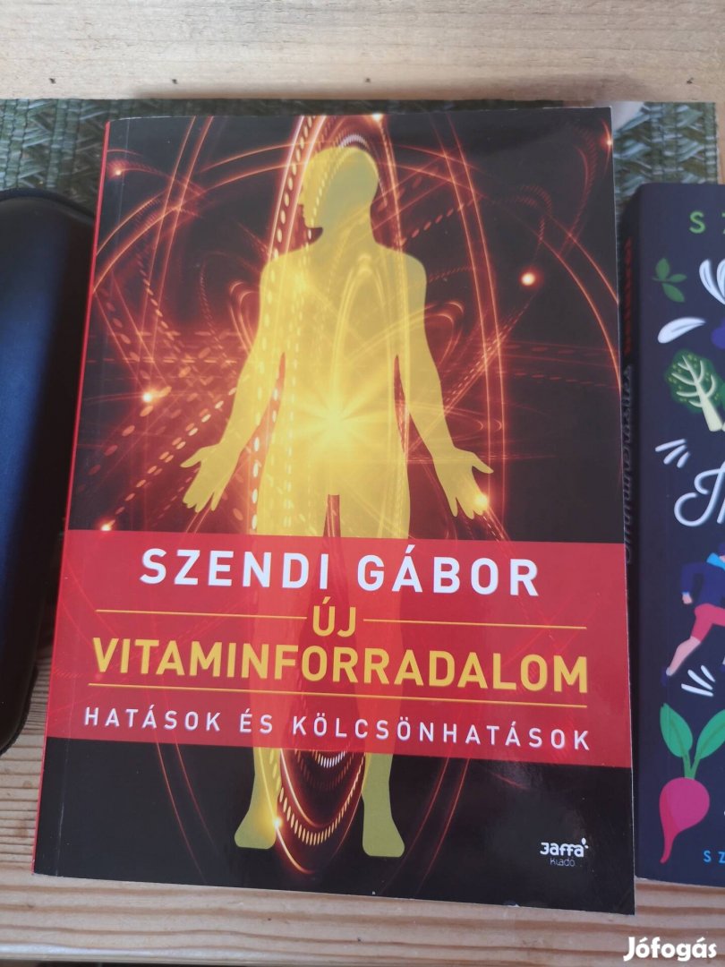 Szendi Gábor : Új Vitaminforradalom könyv 