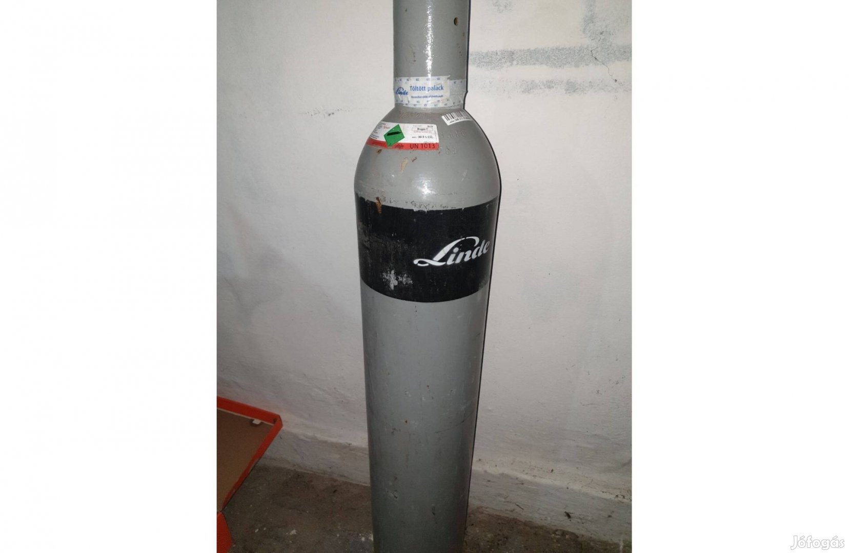 Széndioxid 20kg-os palack töltve eladó!