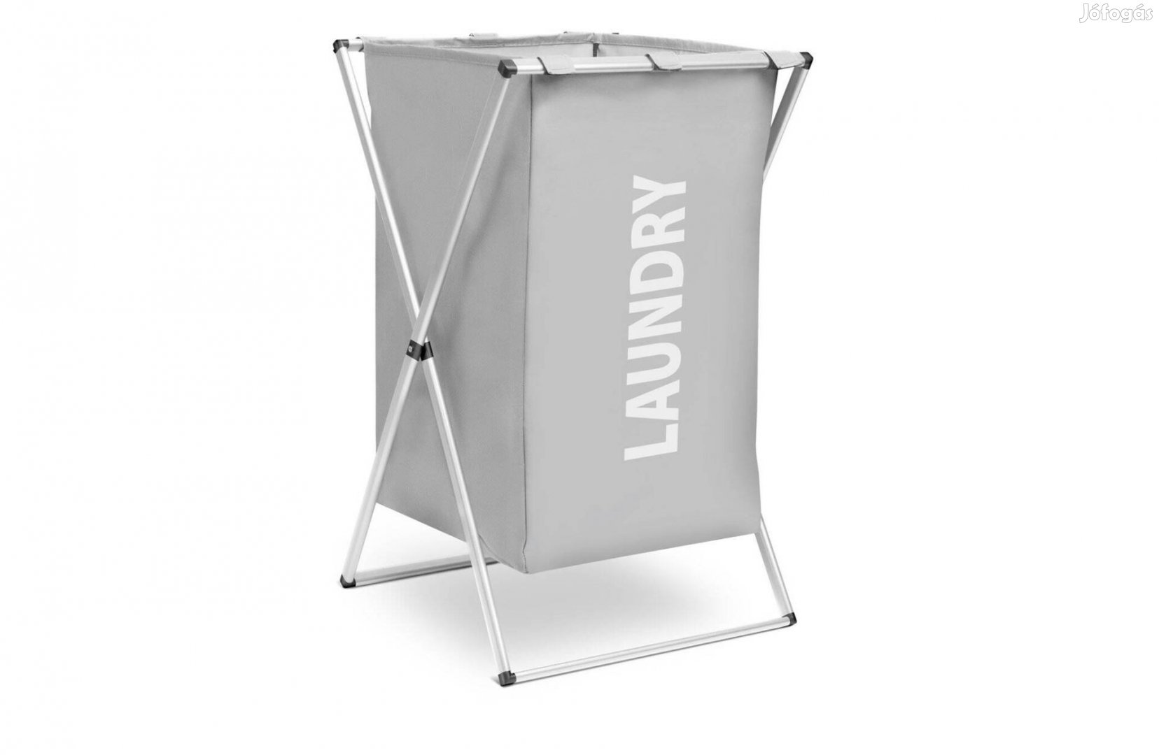 Szennyestartó kosár 55 literes Szövet - összecsukható fém