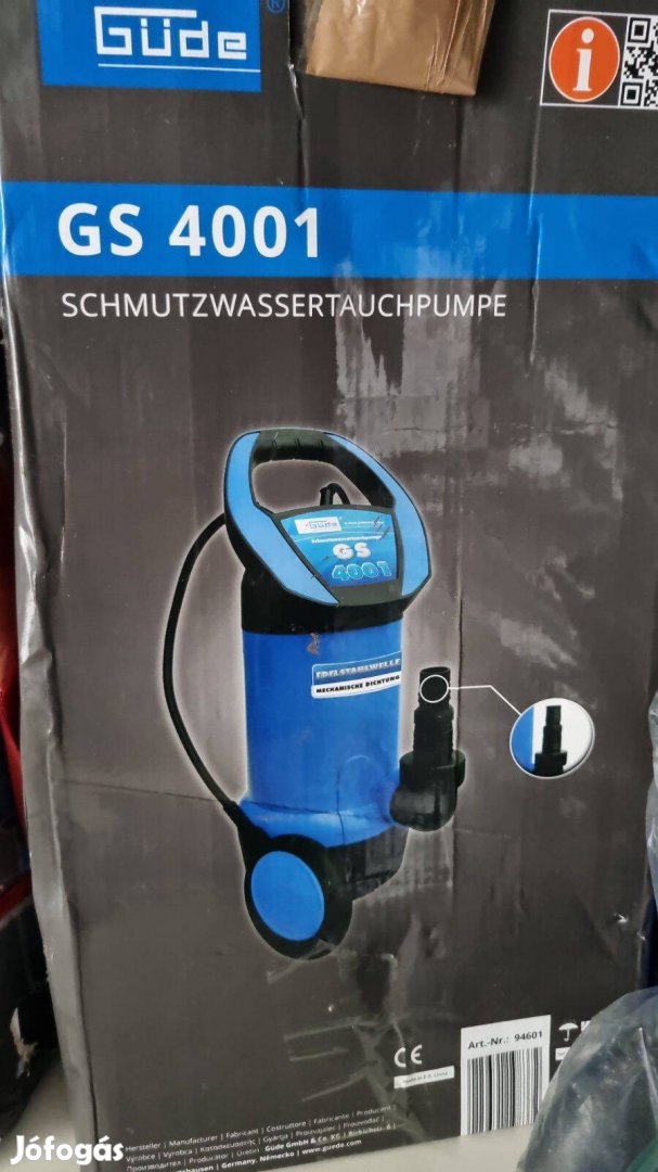 Szennyvízszivattyú, 400Wos merülő búvárszivattyú tiszta és