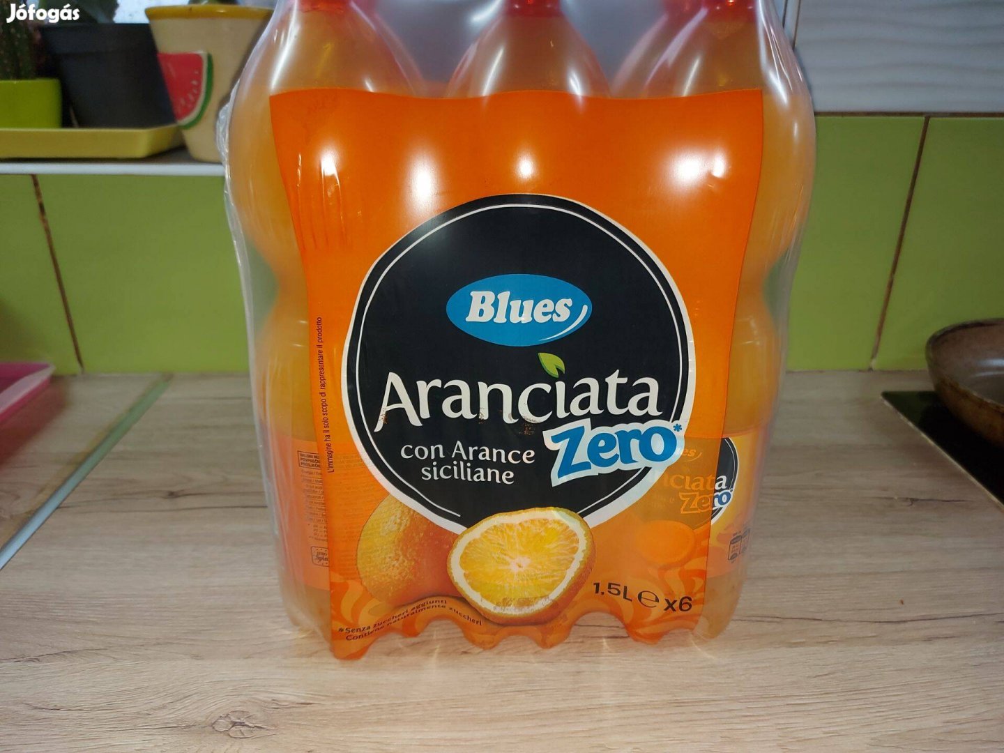 Szénsavas 1.5L. Narancslé Valódi Sziciliai 20% Naranccsal!