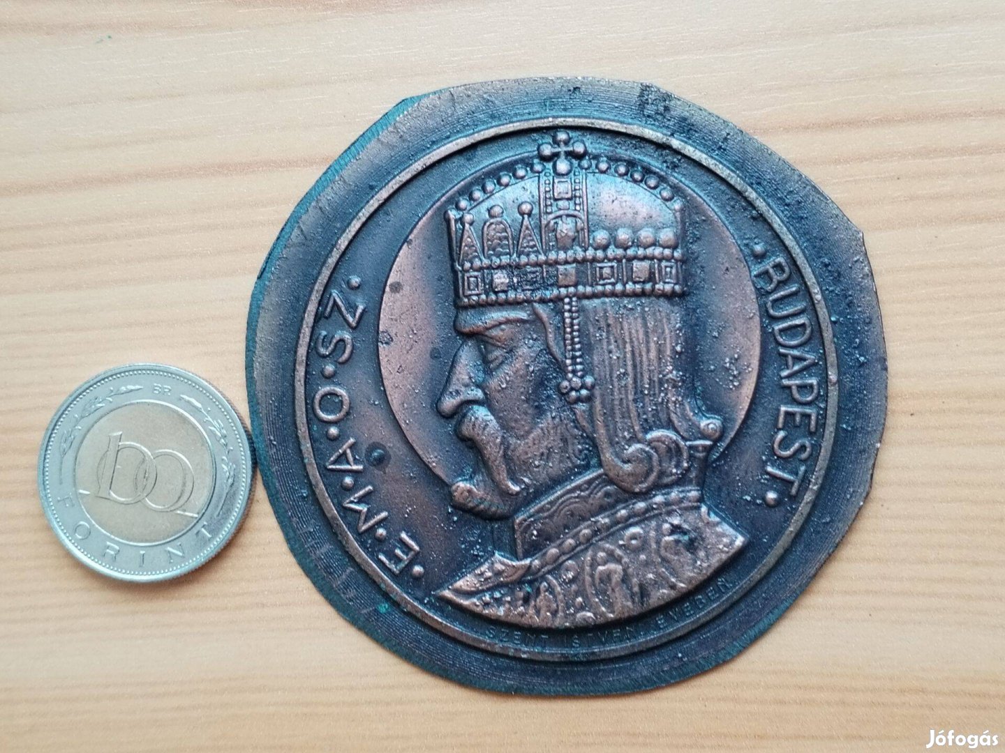 Szent István E.M.A.O.SZ. 1930-as plakett