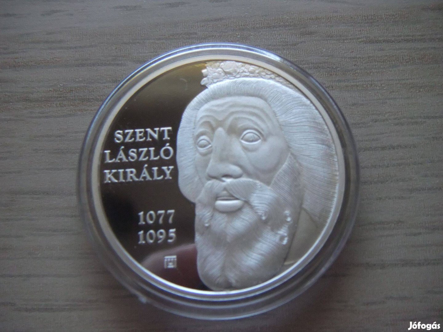 Szent László Király Ezüst Emlékérem 2025 zárt kapszulában