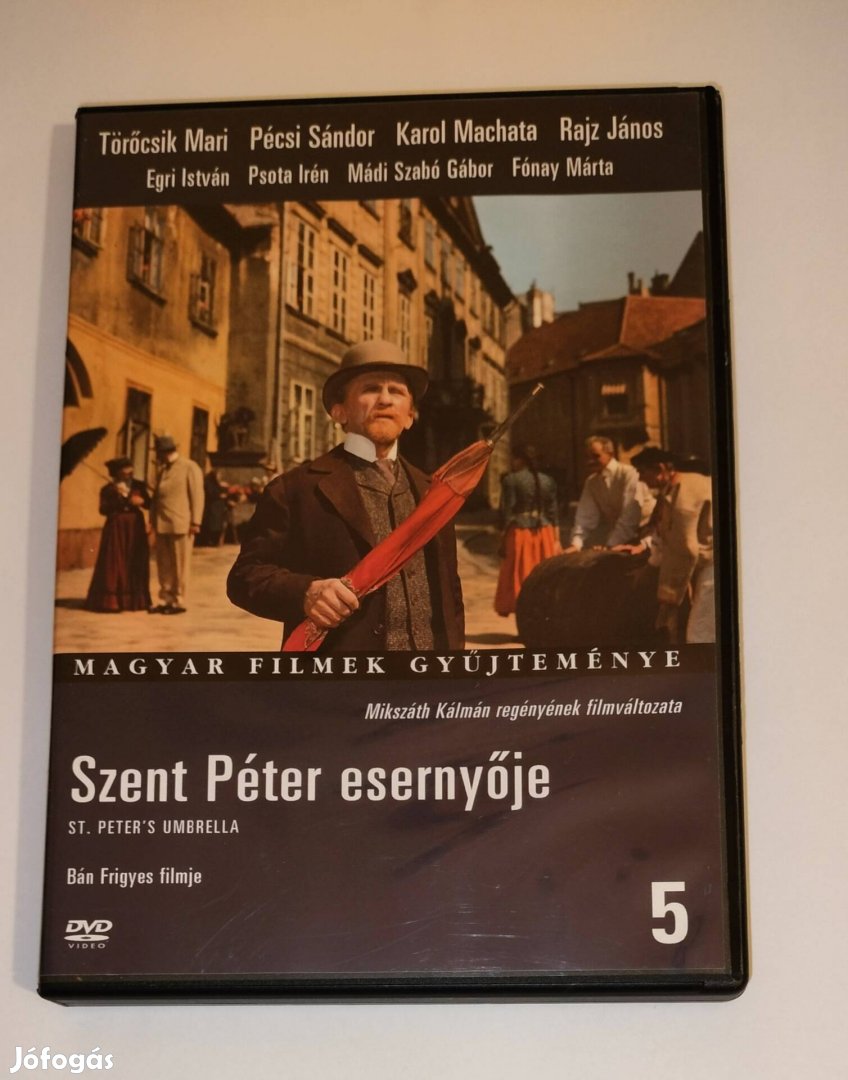 Szent Péter esernyője dvd Magyar Filmek Gyűjteménye 5