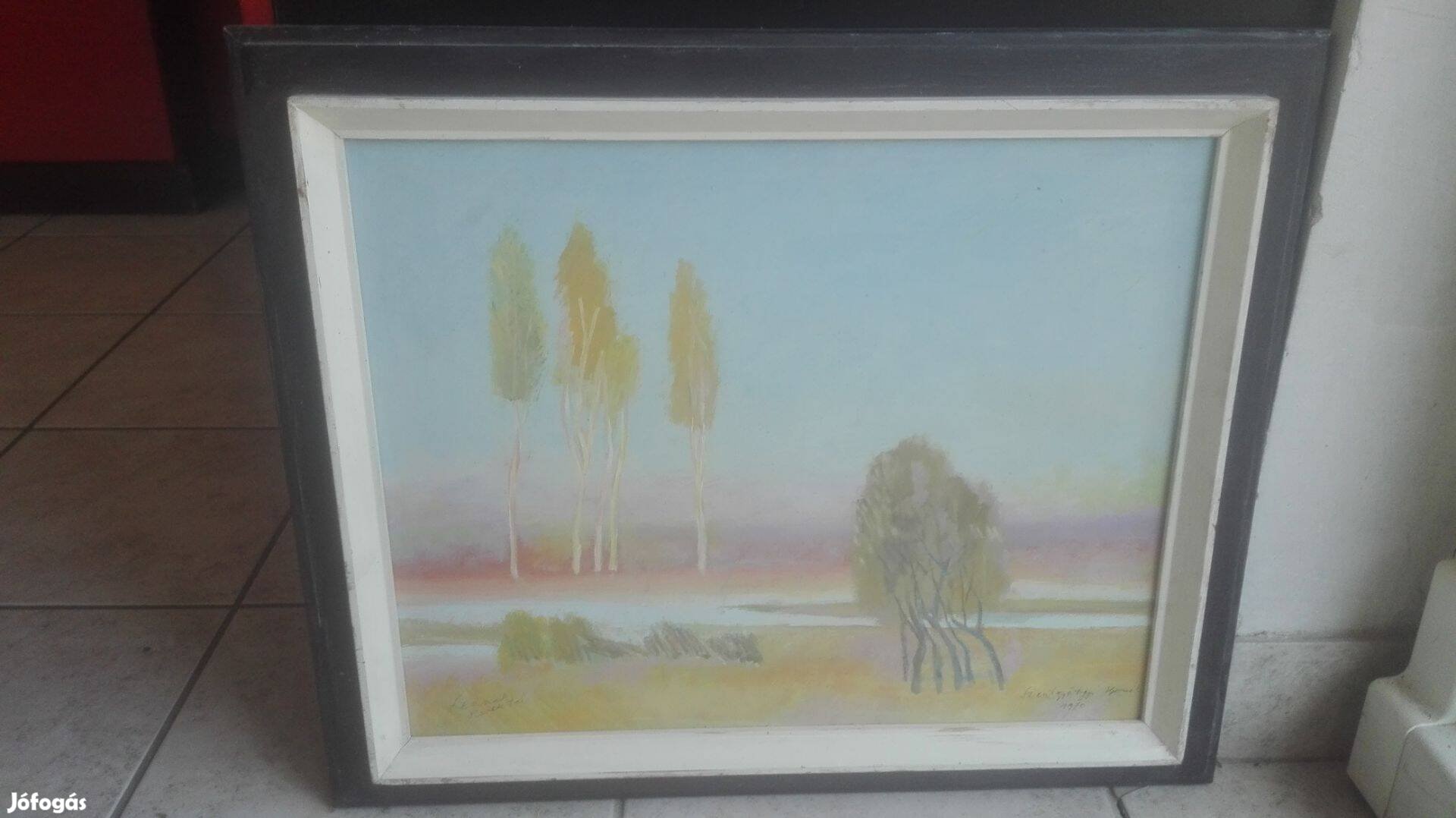 Szentgyörgyi Kornél Tájkép, szignózott