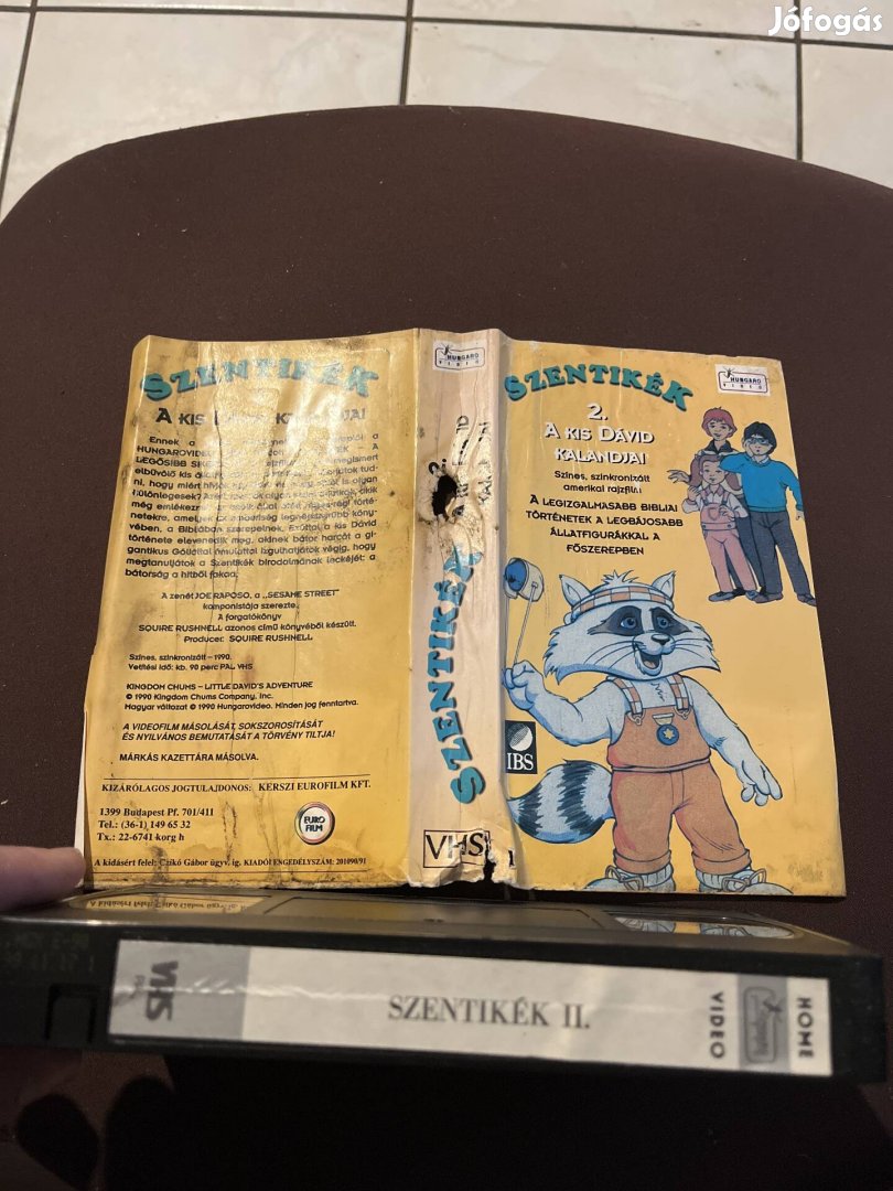 Szentikék 2 mese vhs