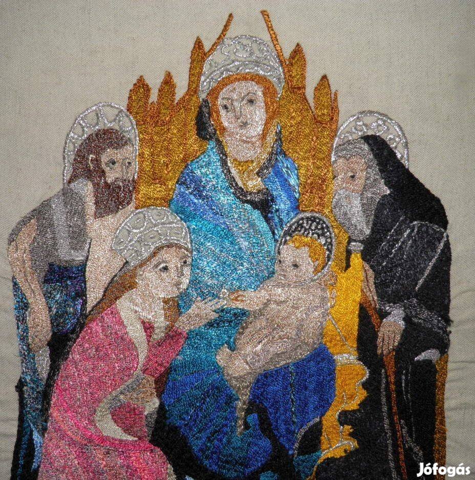 Szentkép, fonalkép, ikon másolat, Szent Katalin misztikus